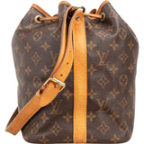 Louis Vuitton Monogram Canvas Sac Noé Petit Shoulder Bag
