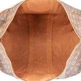 Louis Vuitton Monogram Canvas Keepall 55 Bandoulière Travel Bag