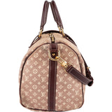 Louis Vuitton Monogram Mini Lin Speedy 30 Bandoulière Handbag