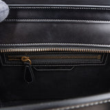 Céline Tricolor Smooth & Box Stitched Calfskin Luggage Handbag