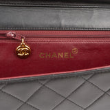 Chanel Quilted Lambskin 24K Gold Single Flap Shoulder Bag