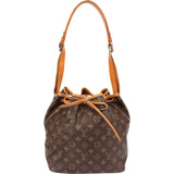 Louis Vuitton Monogram Canvas Sac Noé Petit Shoulder Bag