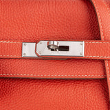 Hermès Taurillon Clemence Leather Kelly 35 Handbag