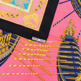 Hermès Regate Silk Carre 90 Scarf Tuch