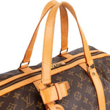 Louis Vuitton Monogram Canvas Sac Souple 45 Travel Bag