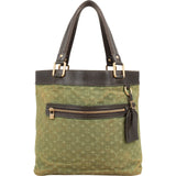 Louis Vuitton Monogram Mini Lin Canvas Lucille Handbag