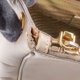 Prada Grey Saffiano Leather Galleria Handbag
