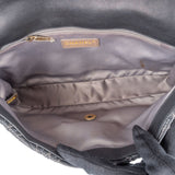 Chanel  Stitching Lambskin Single Flap Shoulder Bag