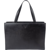 Prada Black Vitello Box Leather Handbag