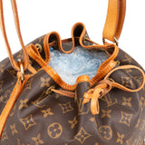 Louis Vuitton Monogram Canvas Sac Noé Petit Shoulder Bag