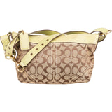 Coach Monogram Signature Hobo Shoulder Bag
