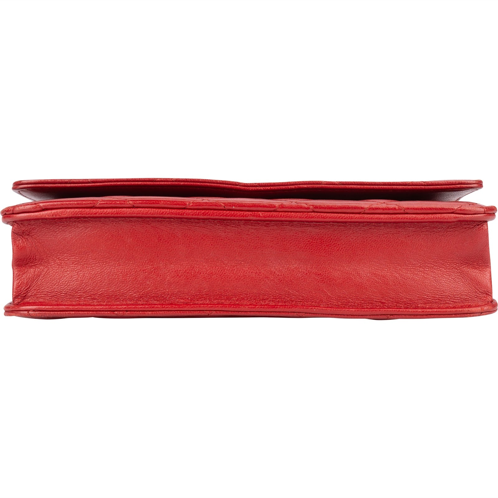 Chanel Quilted Lambskin Wallet on Chain Crossbody Bag - vintageandkickz