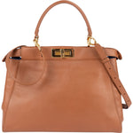 [🔄️B23 / F60] Fendi Calfskin Peekaboo Regular Handbag - vintageandkickz