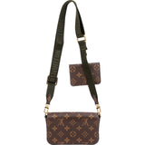 Louis Vuitton Monogram Canvas Felicie Strap & Go Pochette Accessoires Crossbody Bag
