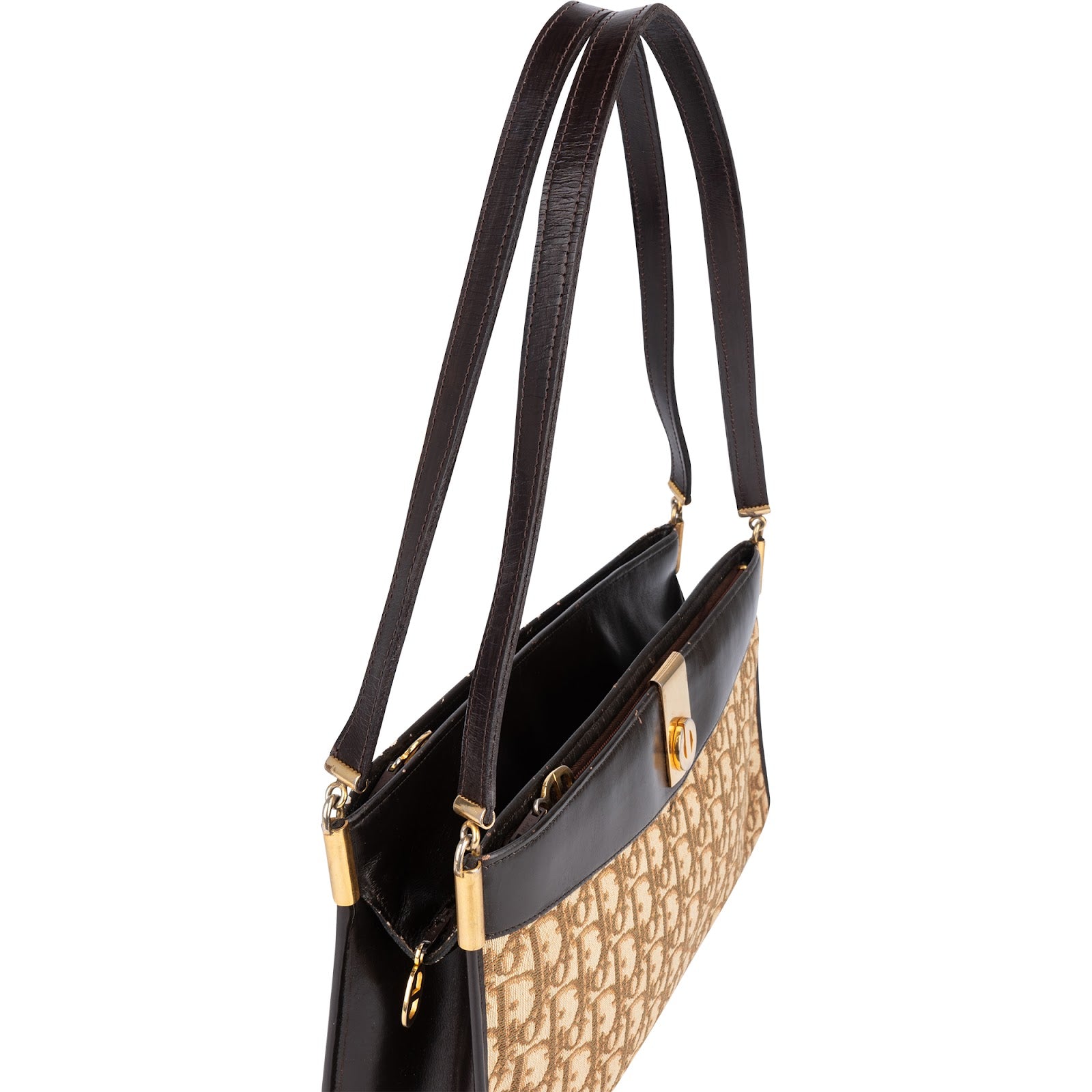 Christian Dior Trotter Monogram Vintage Shoulder Bag xx maße - vintageandkickz