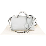 Fendi Leather Pearl Embellished By The Way Boston Handbag
