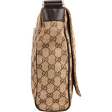 Gucci Monogram GG Canvas Messenger Crossbody Bag