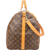 Louis Vuitton Monogram Canvas Keepall 60 Bandoulière Travel Bag