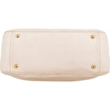 Miu Miu Smooth Leather Turnlock Satchel Handbag