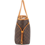 Louis Vuitton Monogram Canvas Neverfull MM Shoulder Bag