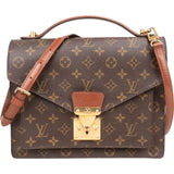 Louis Vuitton Monogram Canvas Monceau Handbag