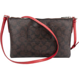 Coach Monogram Signature Zip Crossbody Bag