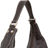 Gucci Pebbled Leather Interlocking G Hobo Shoulder Bag