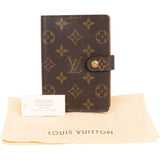 Louis Vuitton Monogram Canvas Card Holder Passport Cover