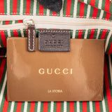 Gucci Monogram GG Canvas D-Ring Interlocking GG Tote Shoulder Bag