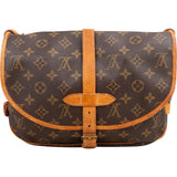 Louis Vuitton Monogram Canvas Saumur 30 Crossbody Bag