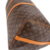 Louis Vuitton Monogram Canvas Keepall 55 Bandoulière Travel Bag