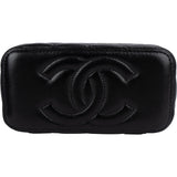 Chanel Quilted Lambskin Vanity Case Crossbody Handbag