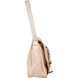 Christian Dior Gaucho Saddle Limited 259 Ivory Shoulder Bag
