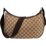Gucci Monogram GG Canvas Messenger Crossbody Bag
