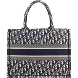 Christian Dior Oblique Trotter Monogram Small Book Tote Handbag