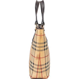 Burberry Haymarket Nova-Check  Tote Handbag