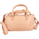 Balenciaga Pink Leather Mini City Handbag