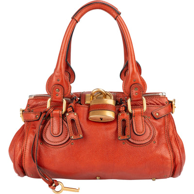 Chloé Leather Paddington Satchel Handbag