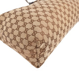 Gucci Monogram GG Canvas Abbey Horsebit Shoulder Bag