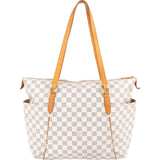 Louis Vuitton Monogram Damier Azur Canvas Totally GM Shoulder Bag