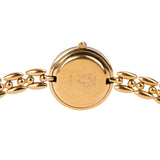 Gucci Gold Tone Bezel Chain 11/12.2 Woman Watch