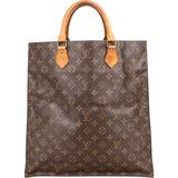 Louis Vuitton Monogram Canvas Sac Plat Handbag - vintageandkickz