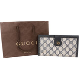 Gucci Monogram GG Supreme Continental Wallet