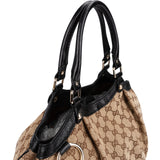 Gucci Monogram GG Canvas Sukey Tote Shoulder Bag