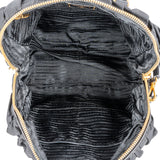 Prada Matelassé Tessuto Gaufre Nylon Bauletto Handbag
