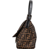 Fendi Monogram FF Mamma Baguette Shoulder Bag