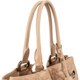 Christian Dior Quilted Lambskin Cannage Chri Chri Tote Handbag