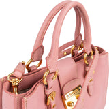 Miu Miu Madras Leather Top Handle Handbag
