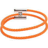 Hermès Tournis Tressé Braided Leather Bracelet