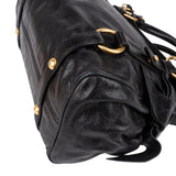 Miu Miu Vitello Lux Leather Small Bow Handbag